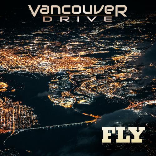 Cover art for Fly: City lights, seen from above.